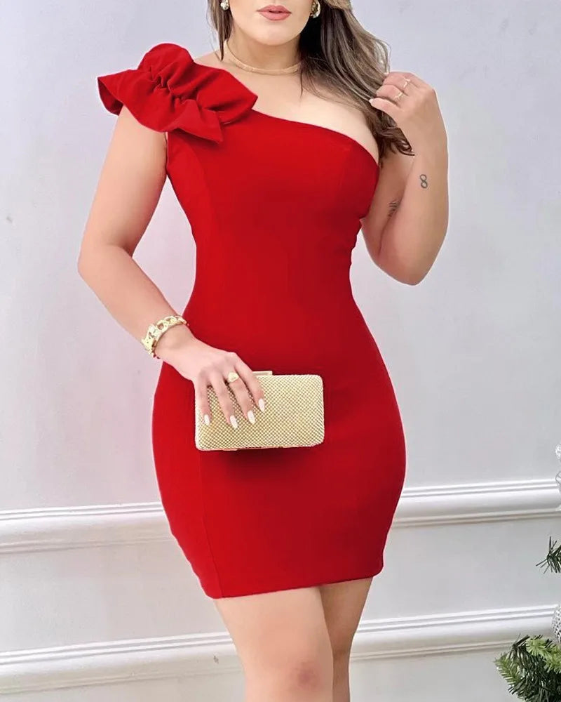 Vestido Summer Fashion Red