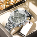 Relógio Poedagar Military Trail Steel