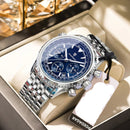 Relógio Poedagar Military Trail Steel